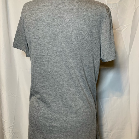 Disney Mickey Mouse T Shirt Gray Sz L Woman’s Great Condition!  (W110) - Picture 6 of 6